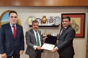 TBMM Plan ve Bütçe Komisyonu Üyesi Bayburt Milletvekili Sn. Şahap Kavcıoğlu Ziyaret Edildi