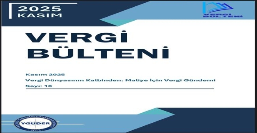 Vergi Bülteni Kasım 2025